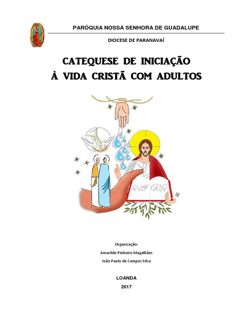 adultos em catequese de iniciação cristã em paróquia católica